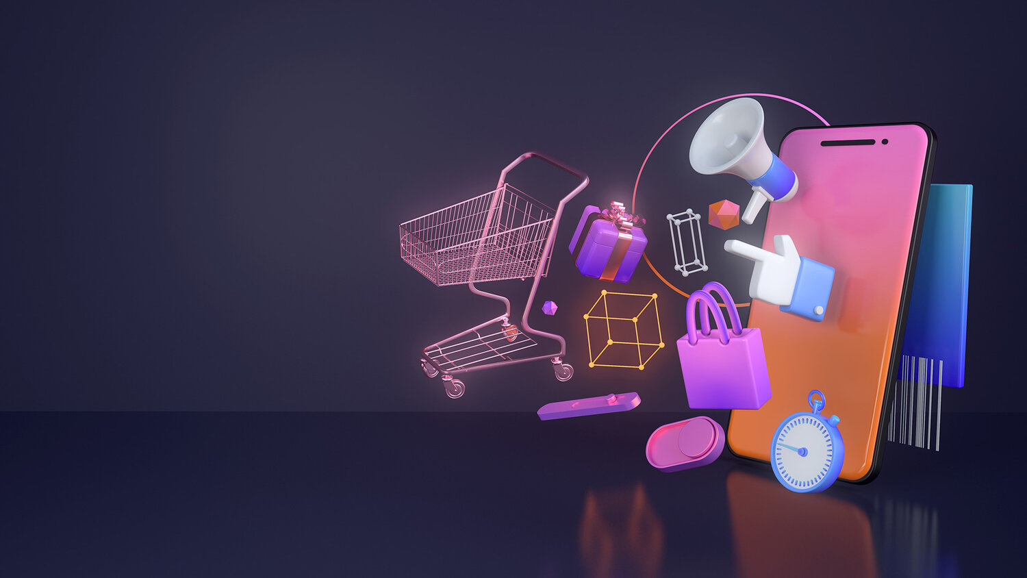 E-Commerce фон
